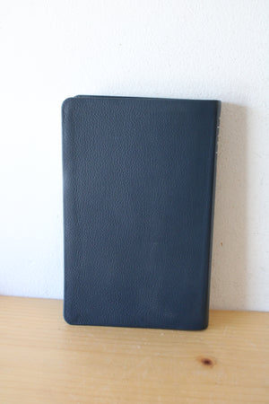 Blue Leather Bound NLT Bible