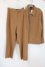 NEW Dialogue Carmel colored Pants & Jacket | 16