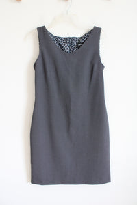 Connected Apparel Gray Sheath Dress | 10