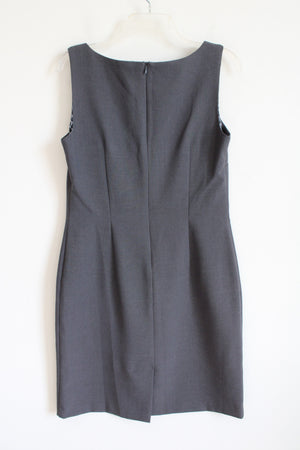 Connected Apparel Gray Sheath Dress | 10