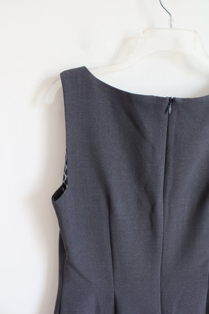 Connected Apparel Gray Sheath Dress | 10