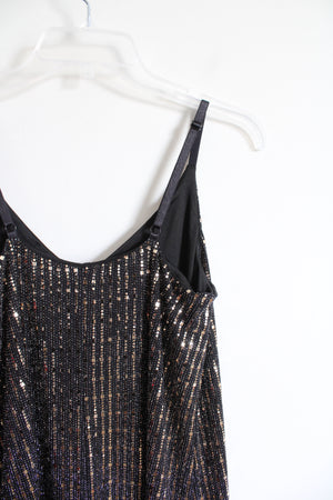 Candie's Bedazzled Black Dress | L