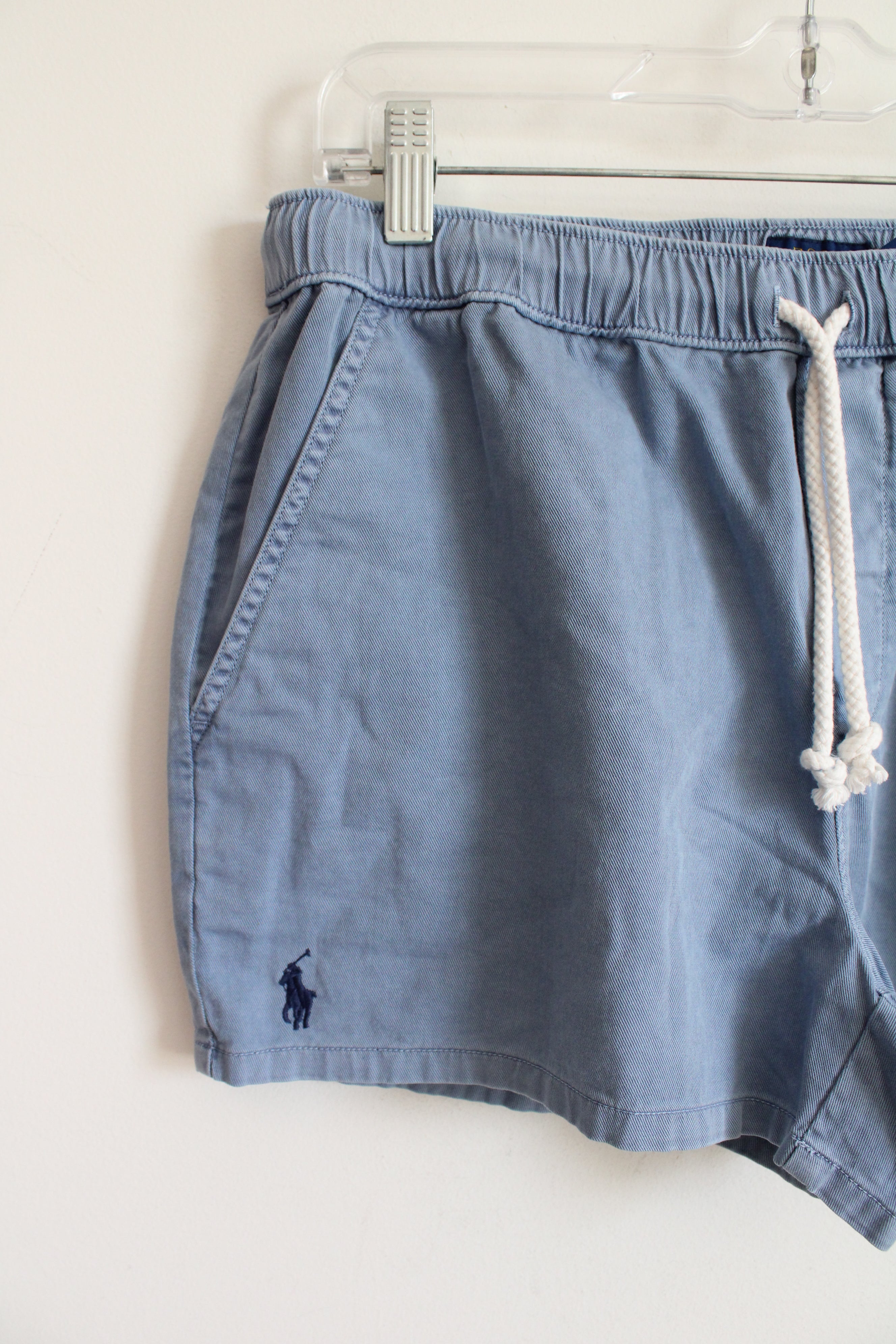 NEW Polo Ralph Lauren Blue Chambray Cotton Shorts | S