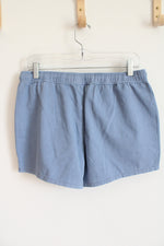 NEW Polo Ralph Lauren Blue Chambray Cotton Shorts | S