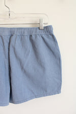 NEW Polo Ralph Lauren Blue Chambray Cotton Shorts | S