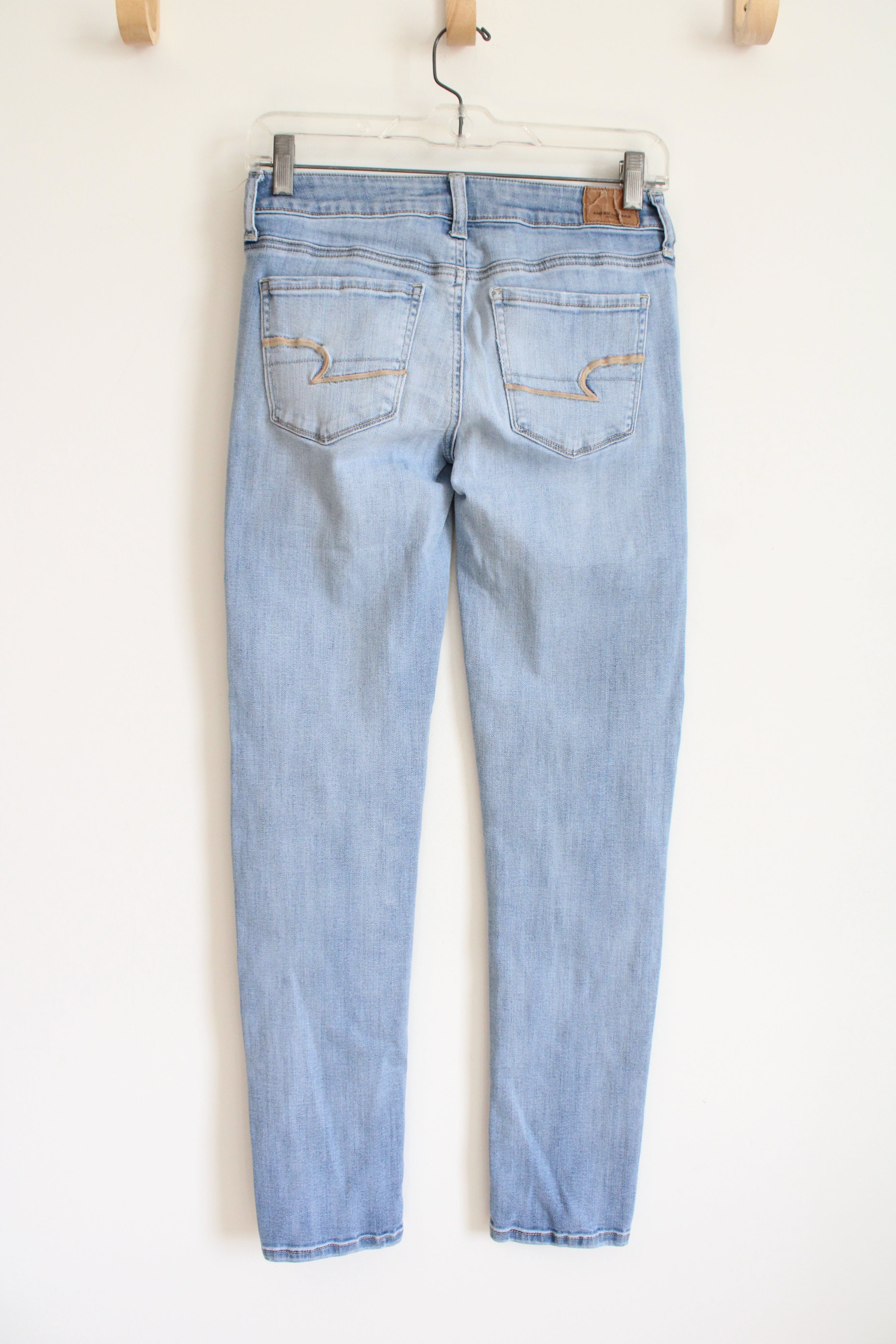 American Eagle Super Stretch Light Wash Skinny Jeans | 2