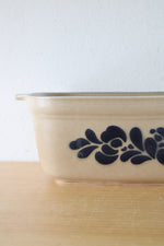 Pfaltzgraff  Yorktowne Folk Art 2QT Pottery 235 Loaf Dish