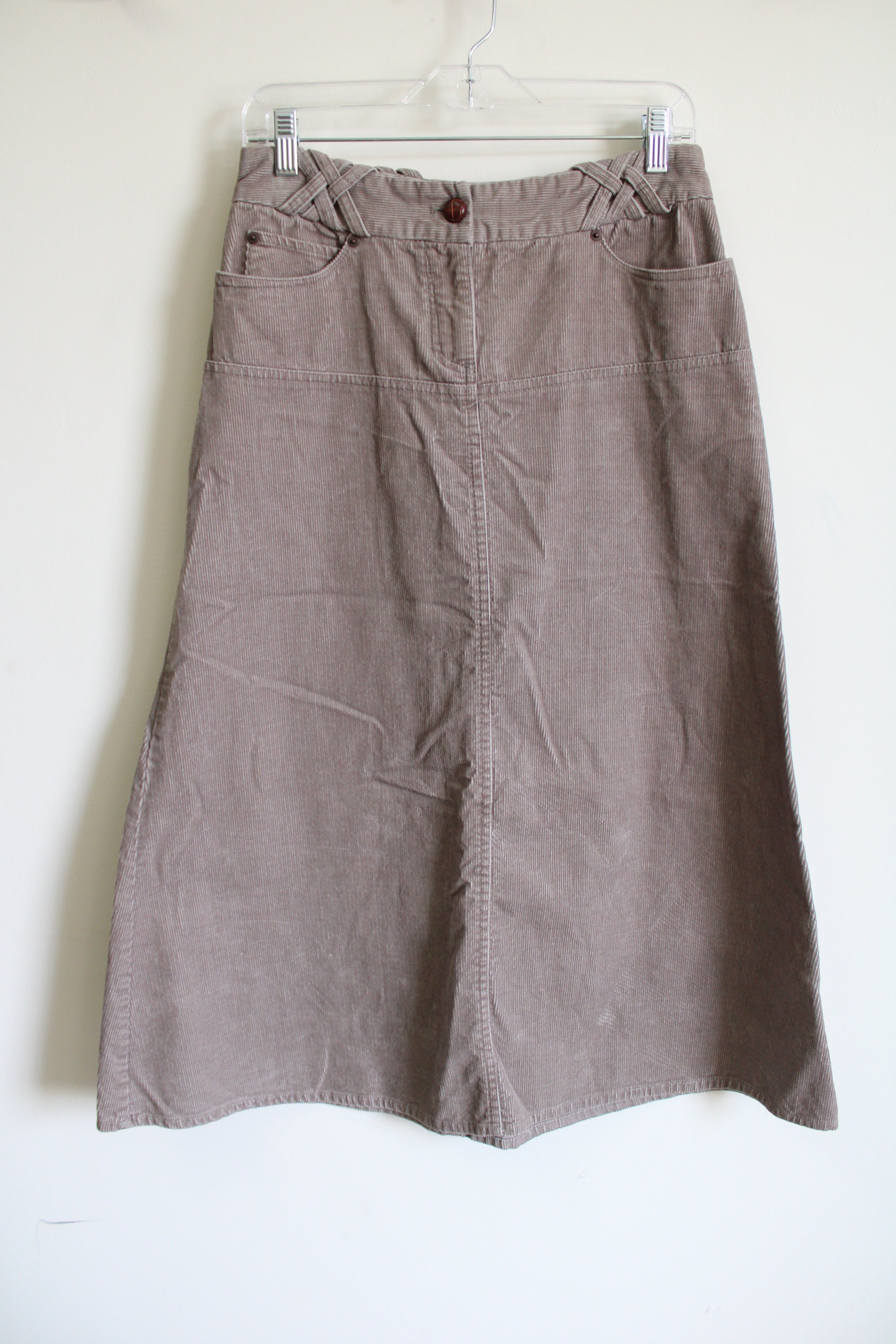 H&m top corduroy skirt