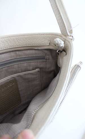 Brighton Creamy White Barbados City Organizer Crossbody Bag