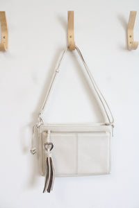 Brighton Creamy White Barbados City Organizer Crossbody Bag