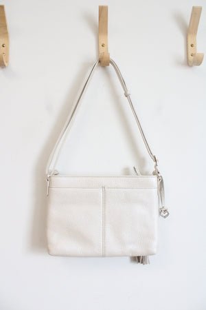 Brighton Creamy White Barbados City Organizer Crossbody Bag