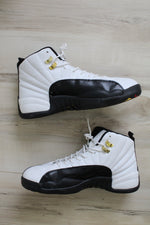 Air Jordan Retro XII Black & White Sneakers | Men's 11