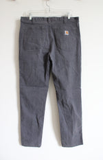 Carhartt Straight Fit Gray Pants | 36X32