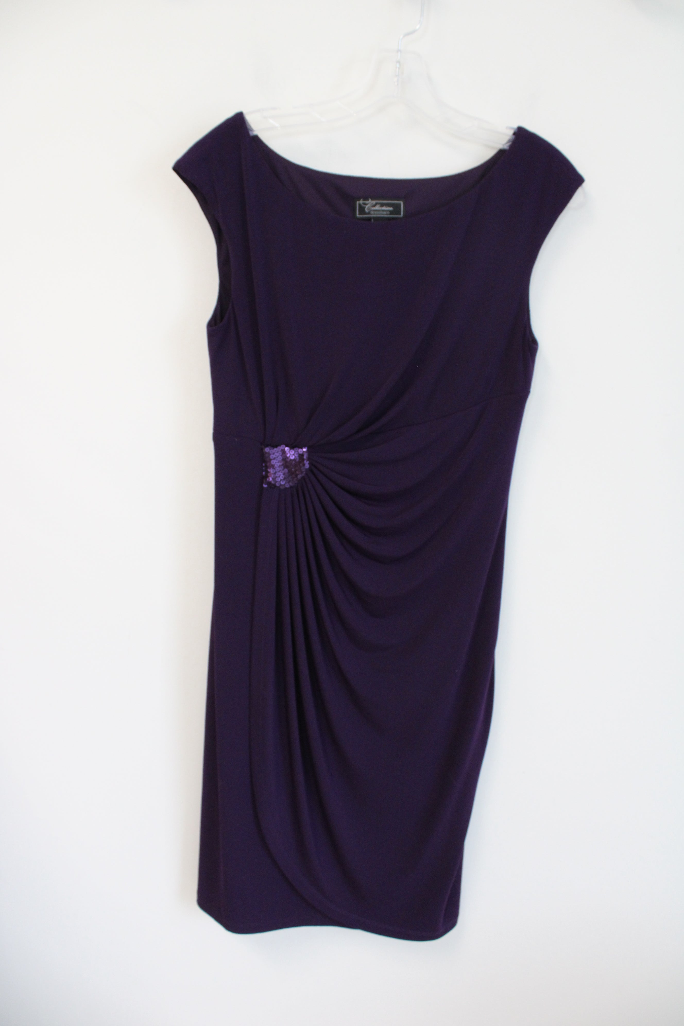 Dressbarn Collection Eggplant Purple Dress | 10