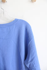 Blue Boston Pullover Crewneck Sweatshirt | XL/XXL