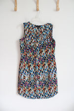 Attention Multi-Colored Patterned Sleeveless Dress | S