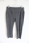 NEW RBX Gray Capri Leggings | L