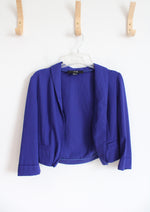 XXI Dark Blue Cropped Blazer | S Petite