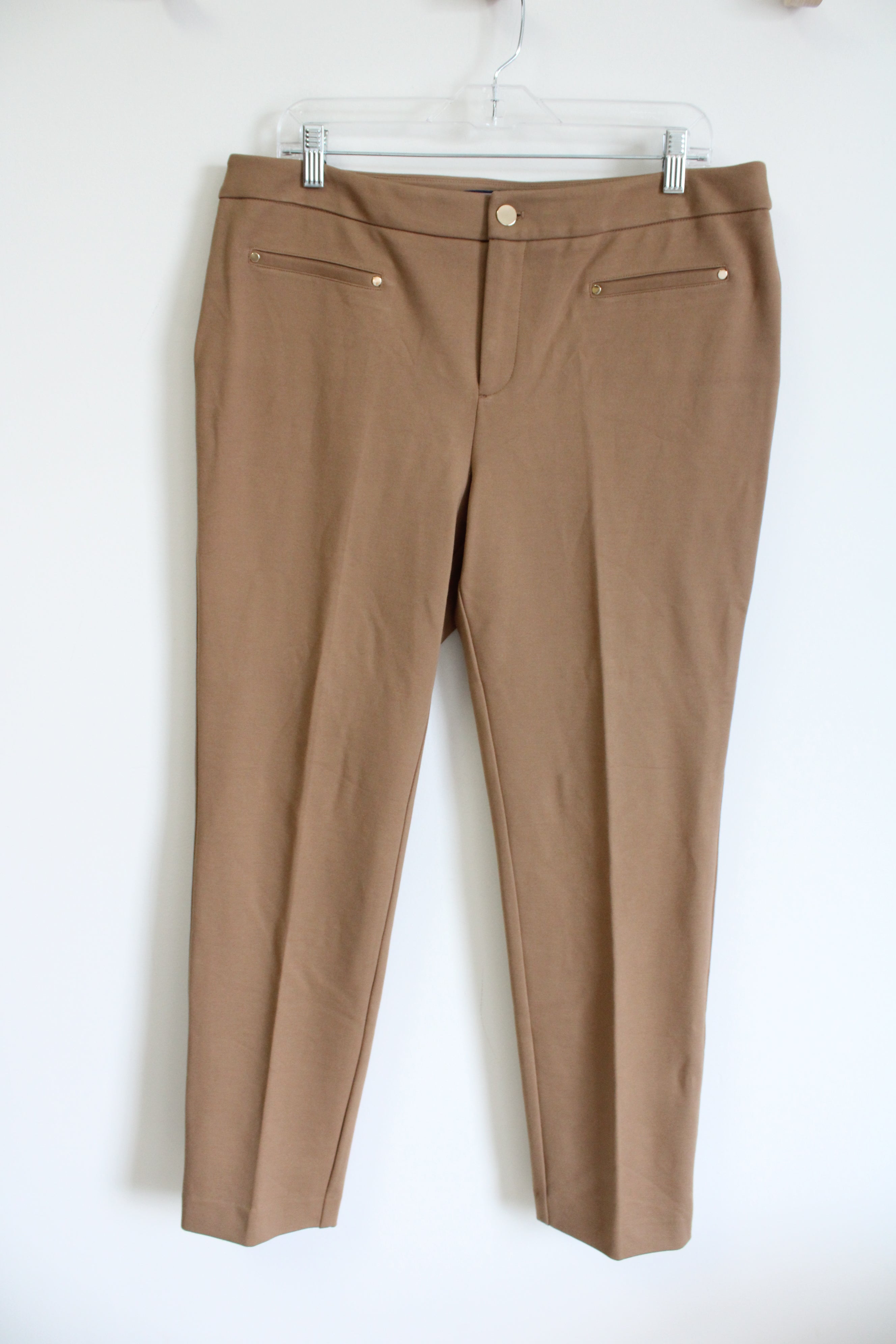 Charter Club Camel Trouser Pants 12 Jubilee Thrift