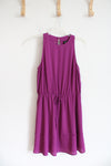 Mossimo Purple Flowy Sleeveless Dress | S