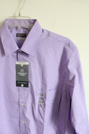 NEW Van Heusen Purple Regular Fit Button Down Shirt | XL