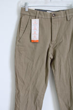 NEW Dockers Smart 360 Flex Brown Slim Tapered Fit Workday Khaki | 28X28