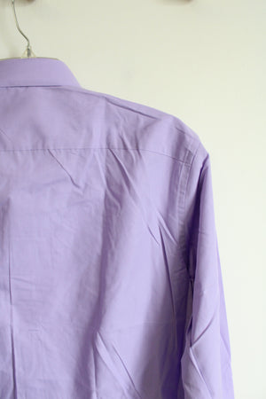 NEW Van Heusen Purple Regular Fit Button Down Shirt | XL