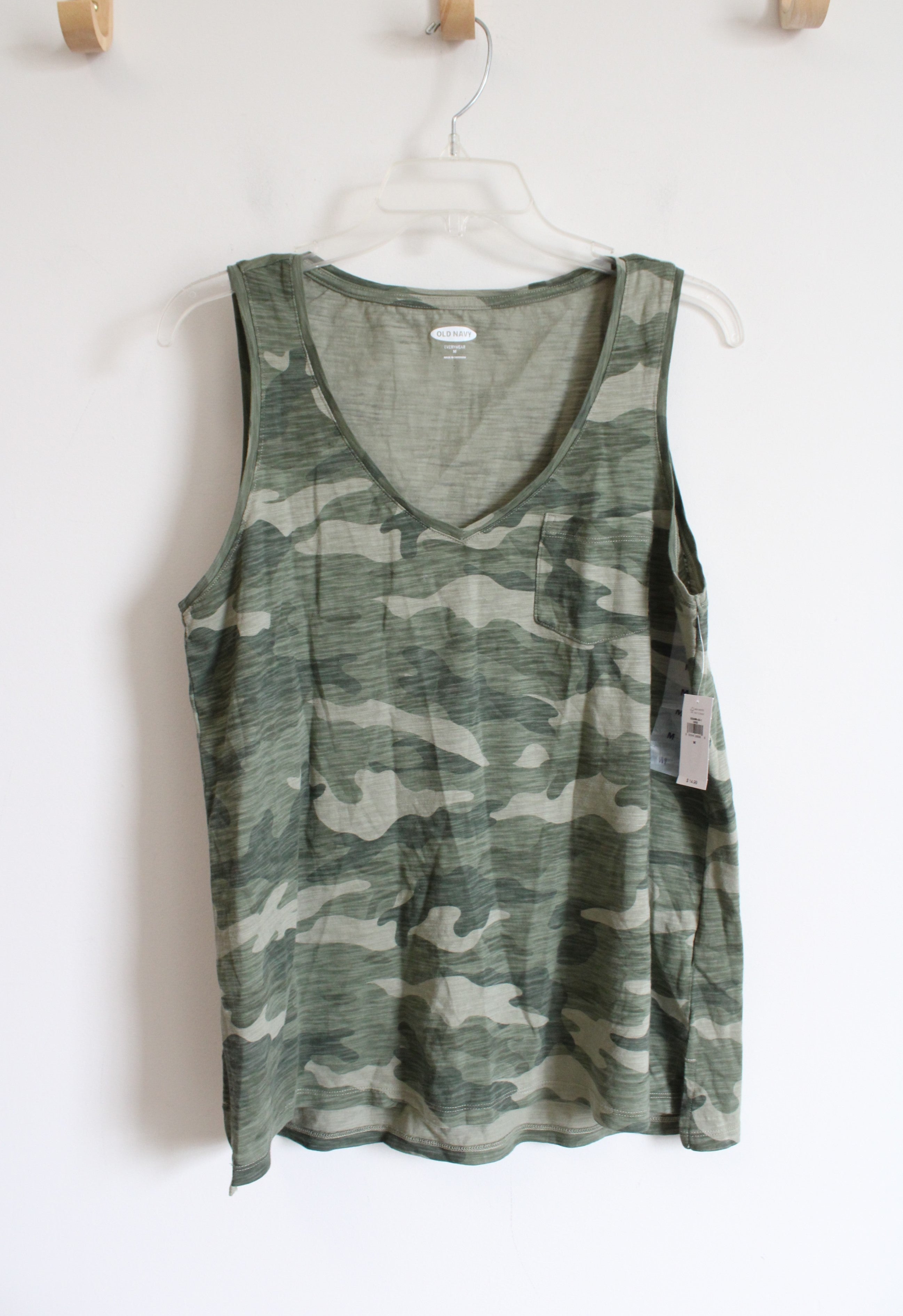 NEW Old Navy Green Camo Tank Top | M