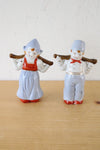 Dutch Boy & Girl Porcelain Made In Occupied Japan Figurines