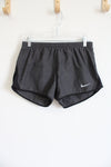 Nike Gray & Black Athletic Shorts | M