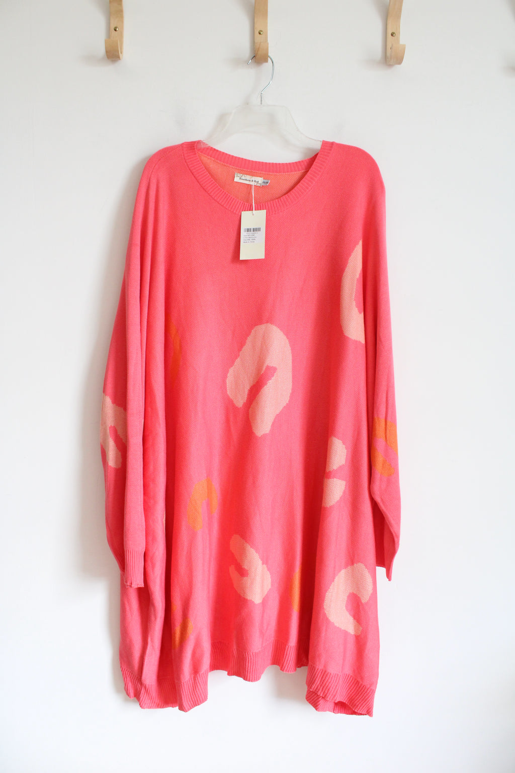 NEW Southern Stitch Pink Long Sleeved Sweater Dress | XXL/XXXL