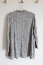 Lee Gray Knit Cardigan | 2X