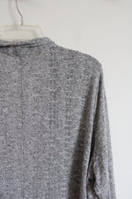 Lee Gray Knit Cardigan | 2X