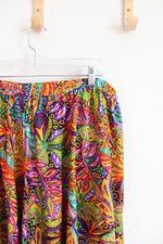 Ashley Stewart Multi-Colored Patterned Maxi Skirt | 3X