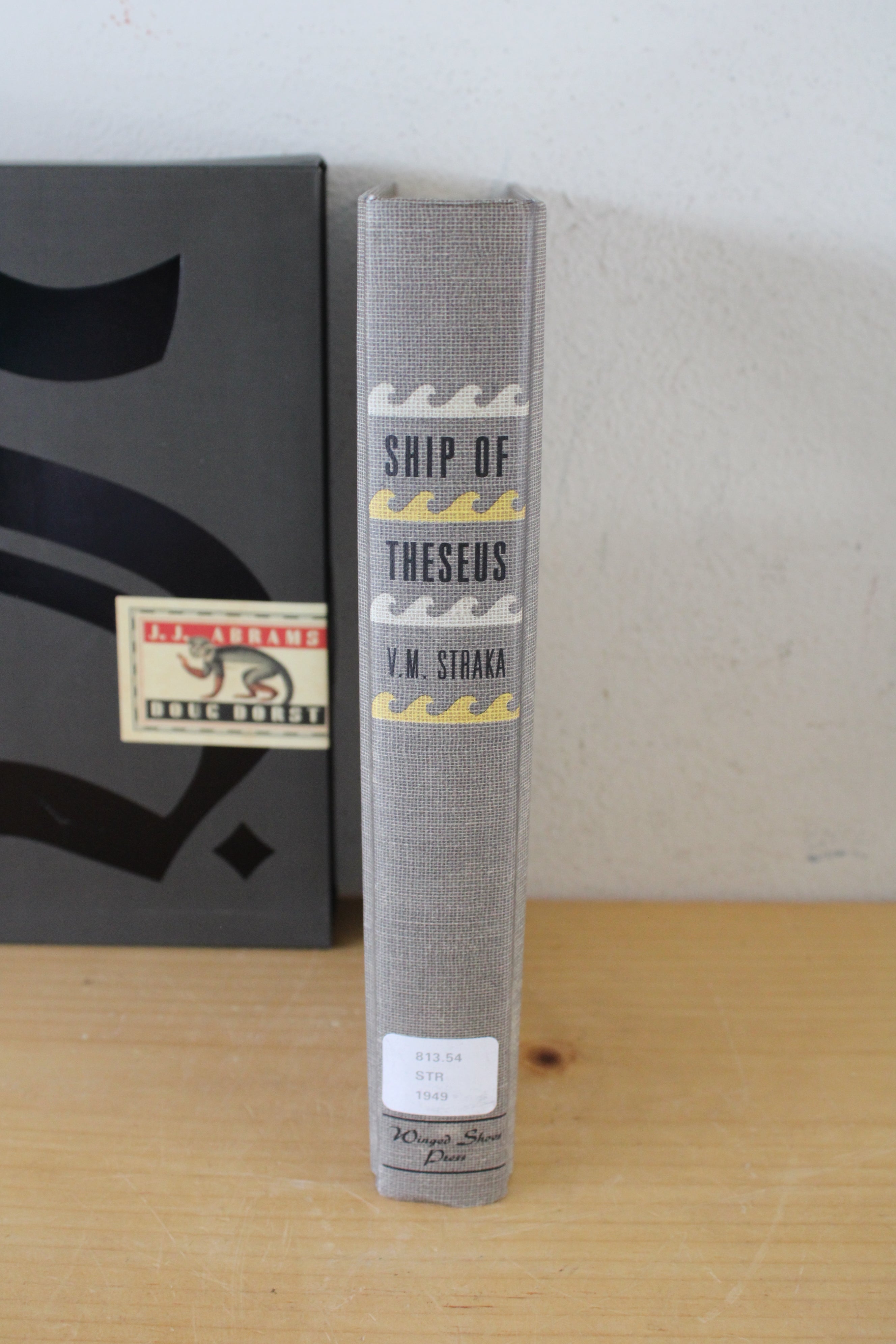 Ship Of Theseus By V.M. Straka J.J. Abrams Winged Shoes Press