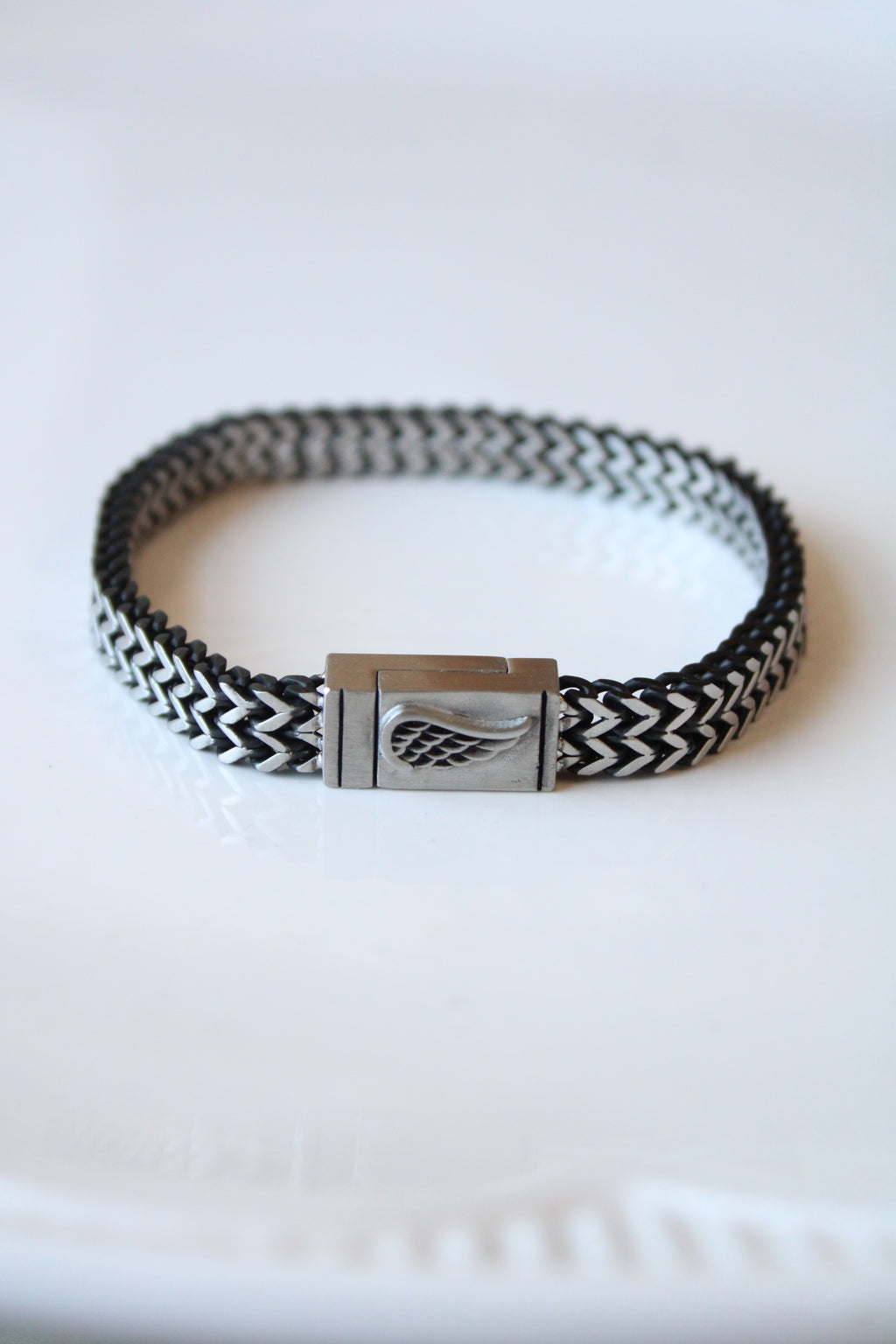 NEW He Rocks Stainless Steel 8.5" Bracelet