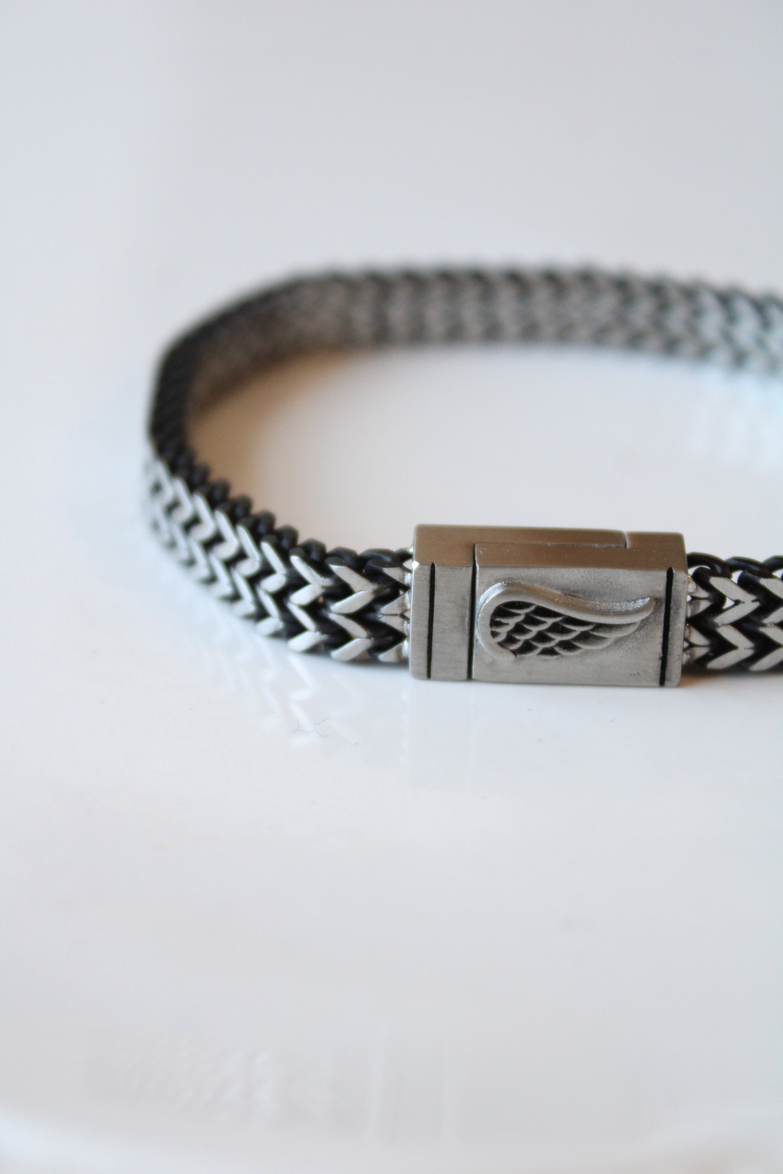 NEW He Rocks Stainless Steel 8.5" Bracelet