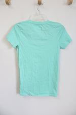 J.Crew Light Blue Cotton Tee | S