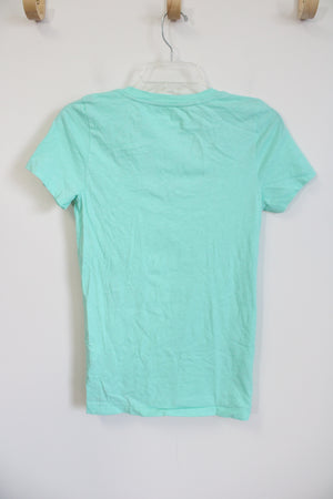 J.Crew Light Blue Cotton Tee | S