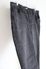 Old Navy Flare Ankle Black Denim Jeans | 14