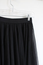 Lauren Conrad Black Tulle Skirt | XS