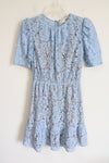 Michael Kors Light Blue Lace Dress | XS