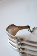 Silver Fork Cuff Bracelet