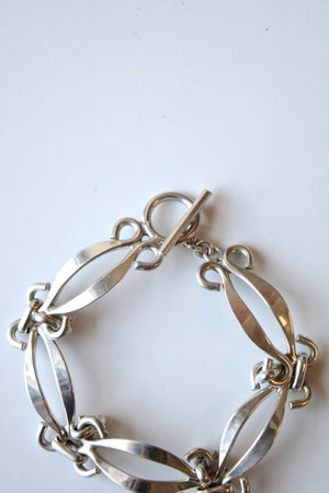 Mexico Sterling Silver Link Bracelet