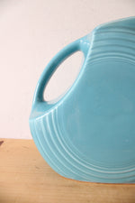 Fiestaware Turquoise Disc Pitcher