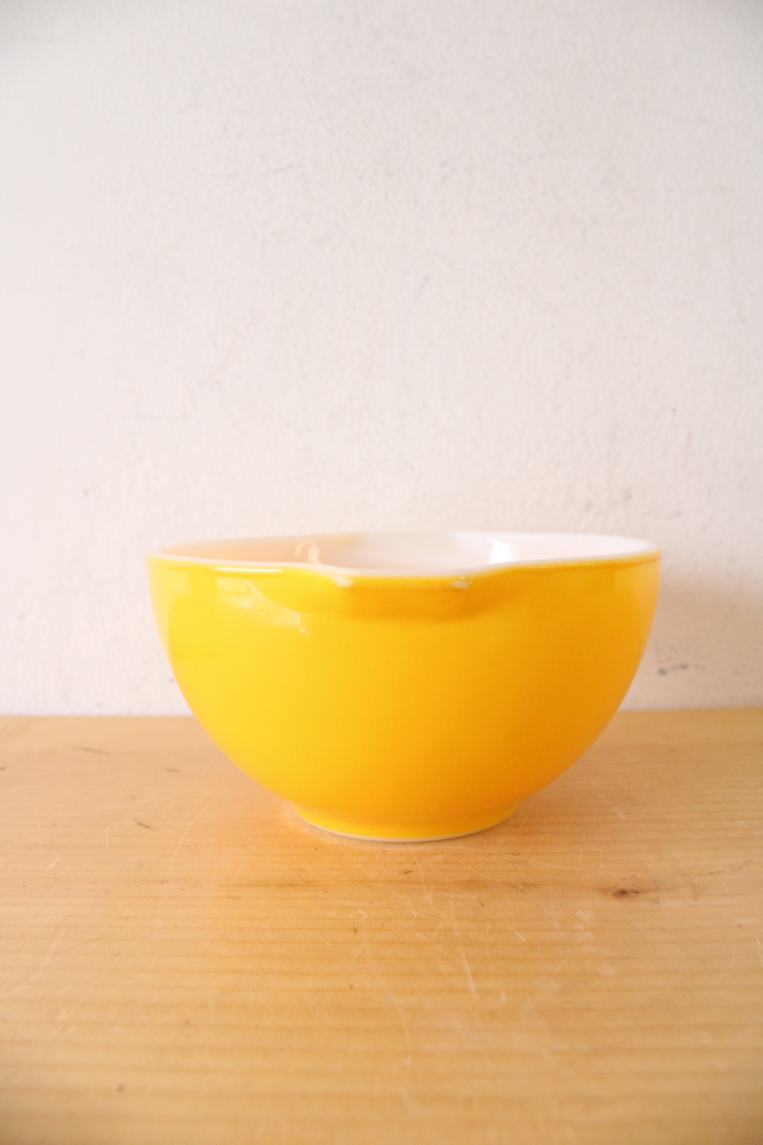 Pyrex Vintage #441 1.5 Pint Small Yellow Cinderella Bowl