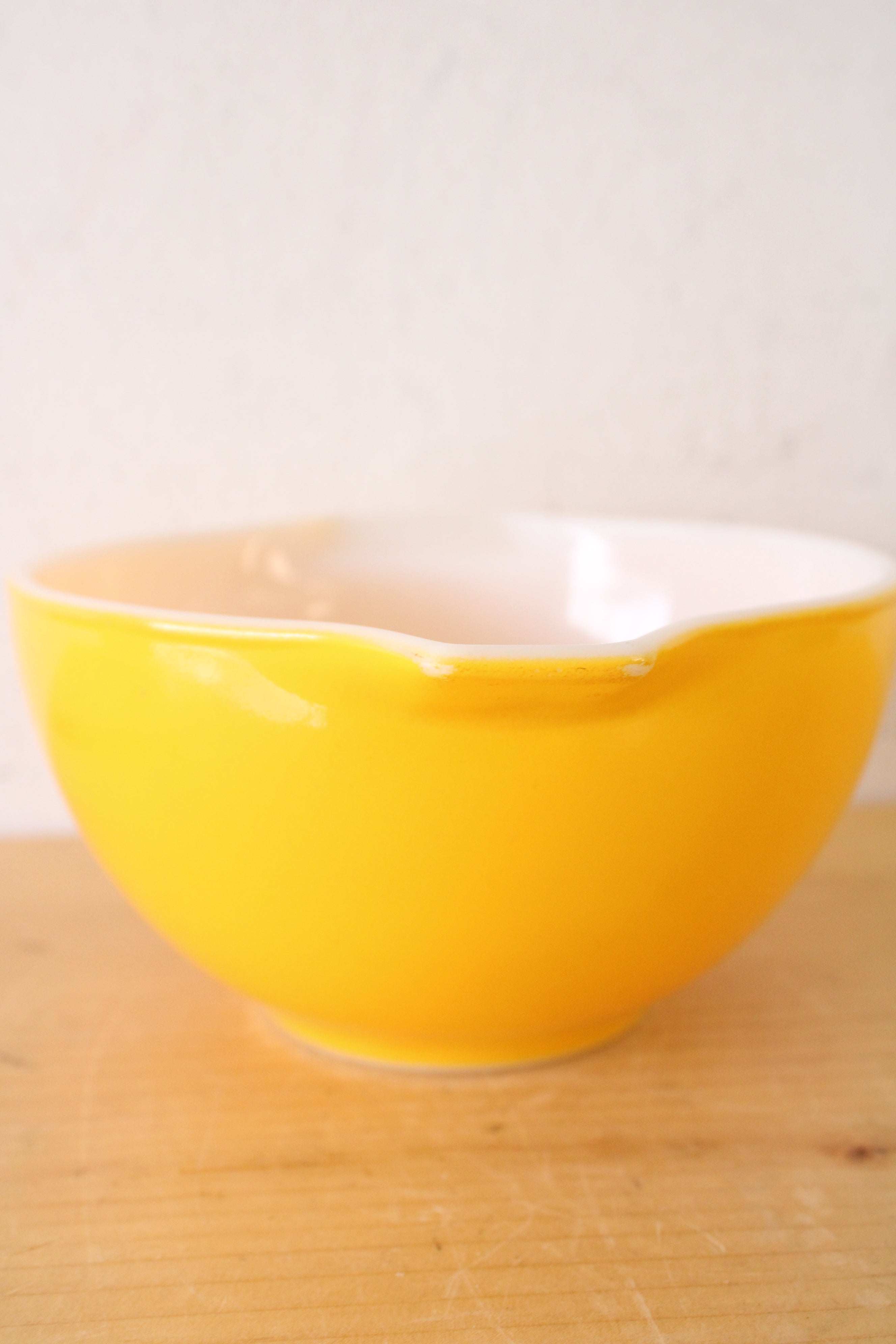 Pyrex Vintage #441 1.5 Pint Small Yellow Cinderella Bowl