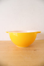 Pyrex Vintage #441 1.5 Pint Small Yellow Cinderella Bowl