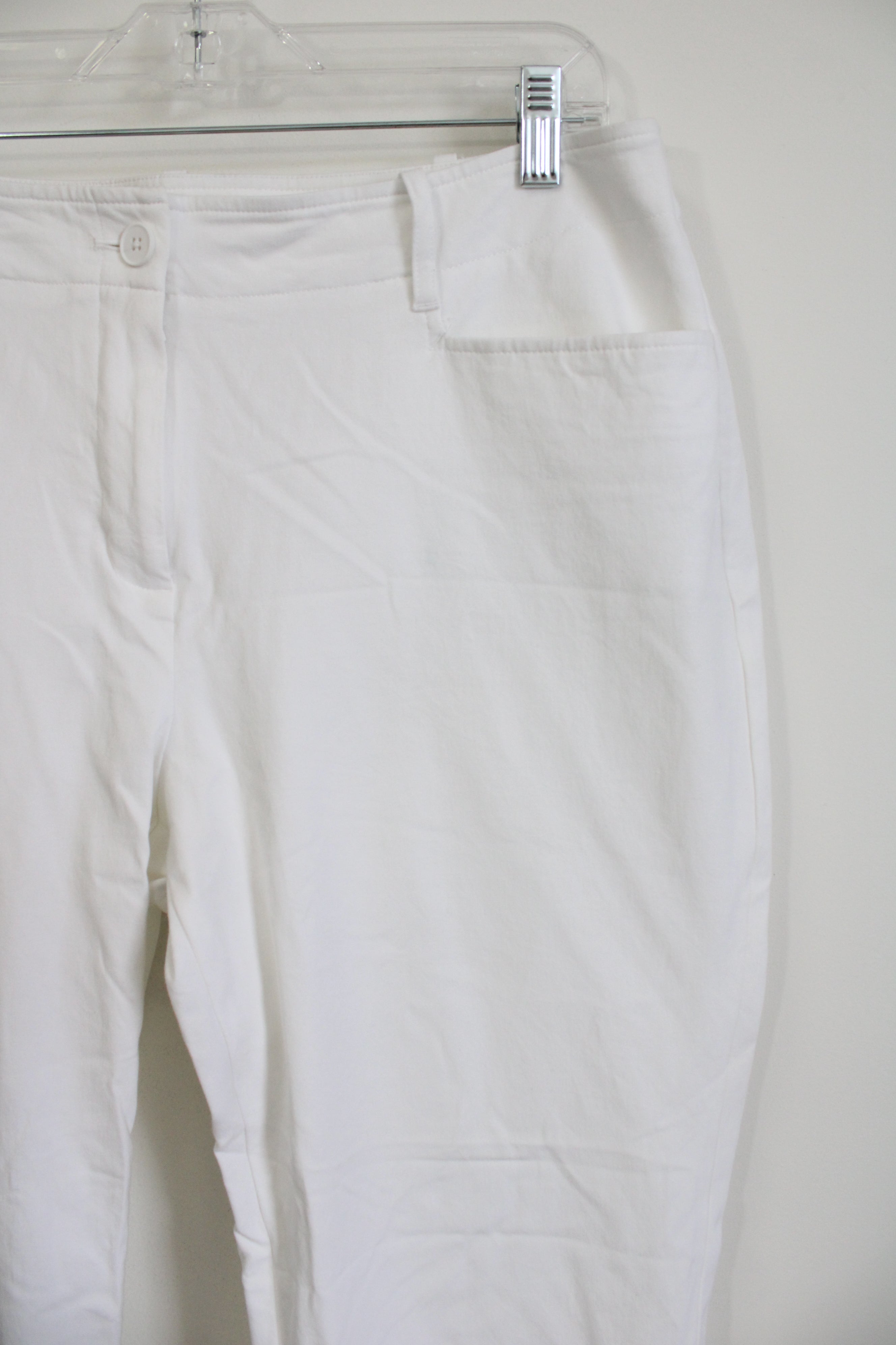 Talbots Curvy White Pants | 12