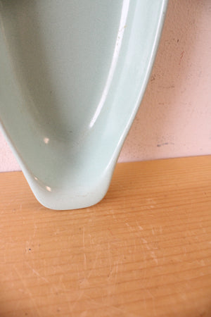 Prizer Ware Teal Long Ceramic Oval Dish